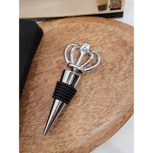 Crown Topped Wine Country Wine Bottle Stopper